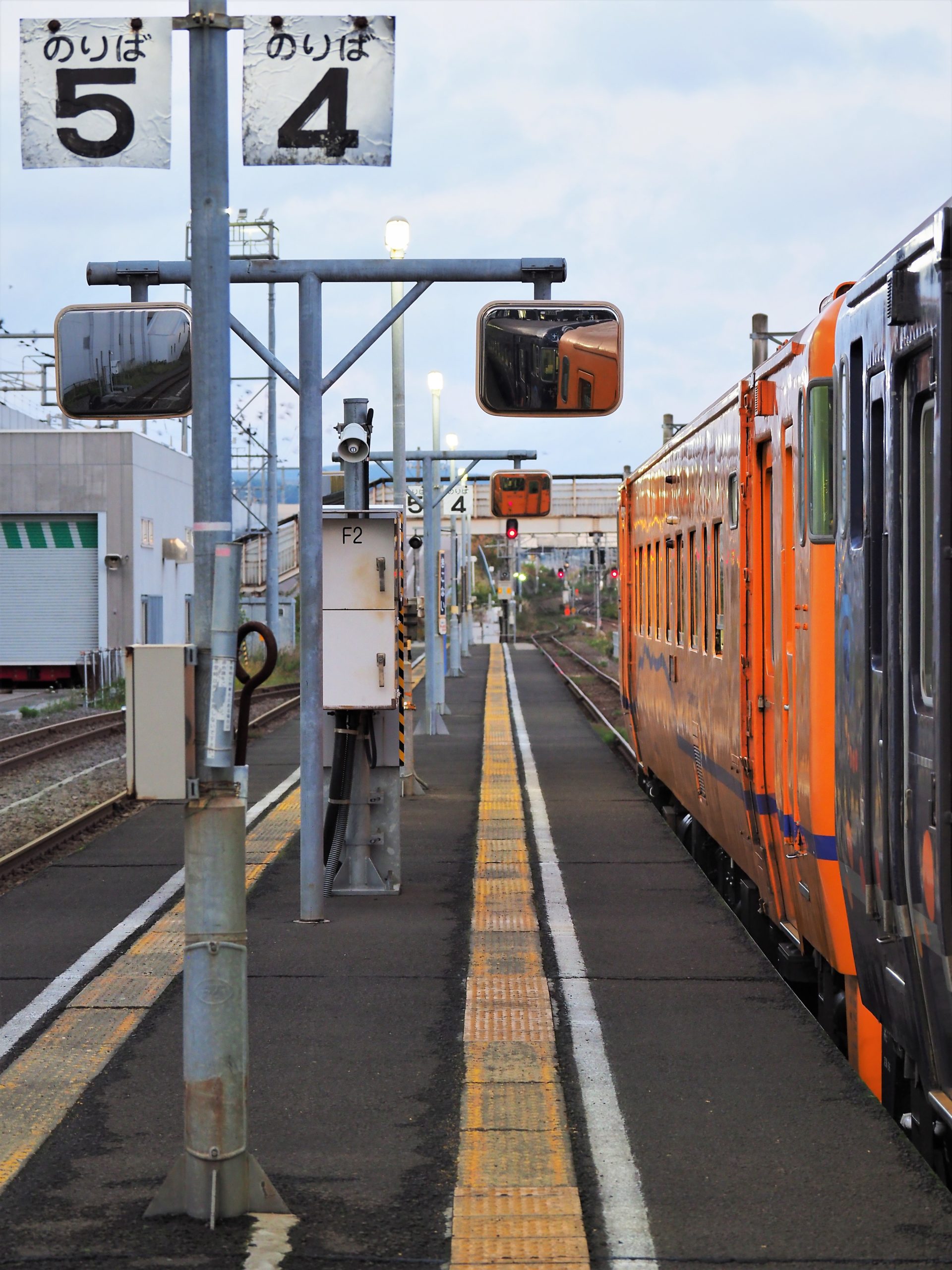 北海道 木古内駅